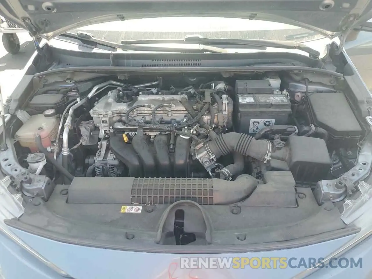 11 fotografías del automóvil dañado JTDEPRAE4LJ038653 TOYOTA COROLLA 2020