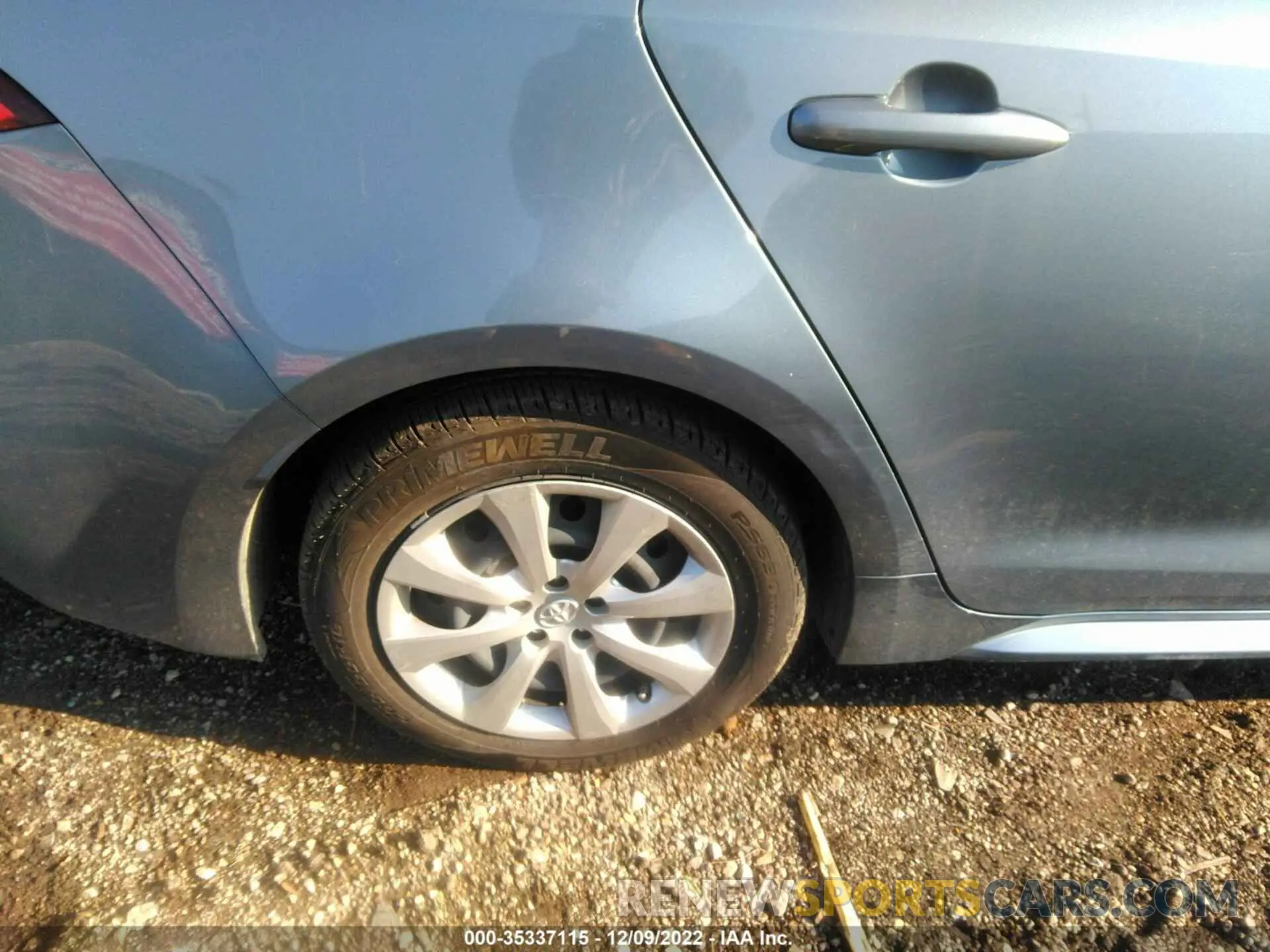 16 fotografías del automóvil dañado JTDEPRAE4LJ039818 TOYOTA COROLLA 2020
