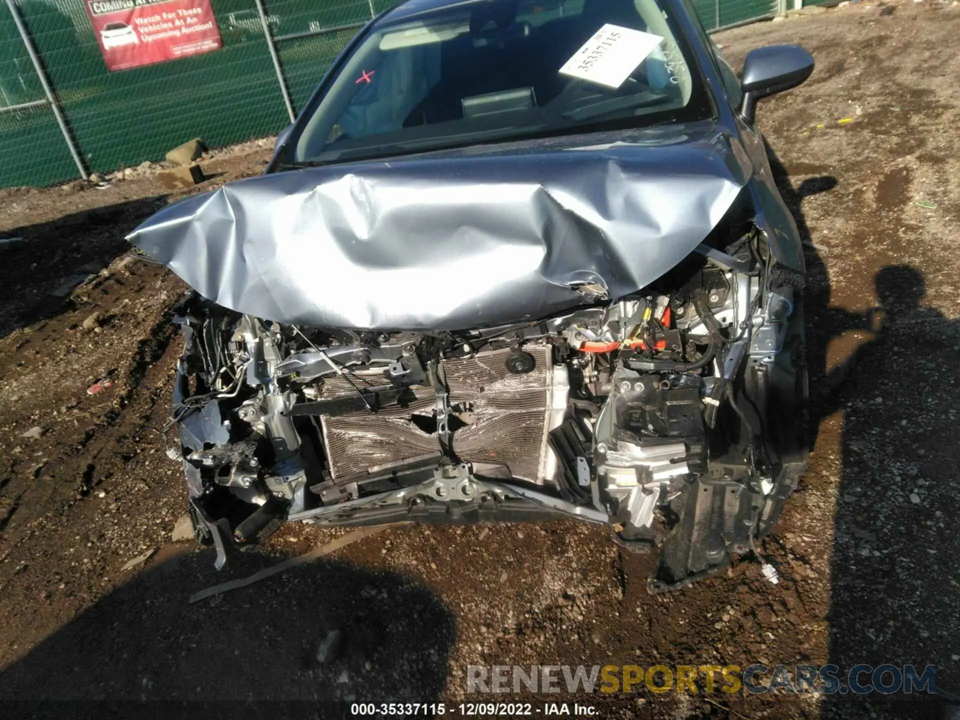 6 fotografías del automóvil dañado JTDEPRAE4LJ039818 TOYOTA COROLLA 2020