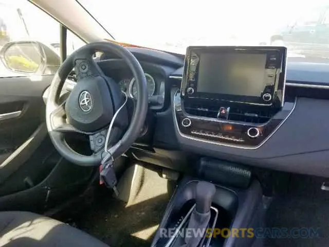 9 fotografías del automóvil dañado JTDEPRAE4LJ039978 TOYOTA COROLLA 2020