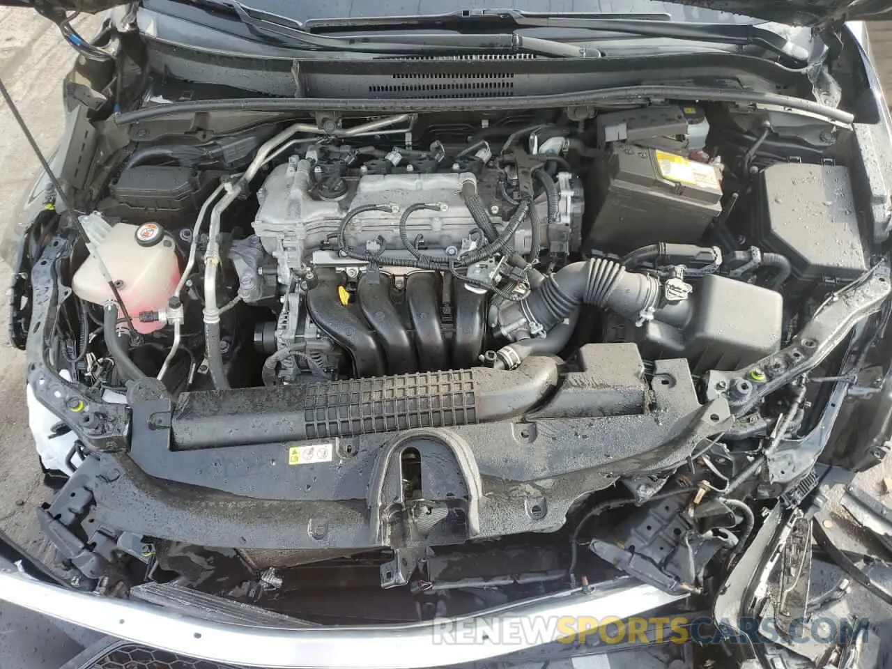 11 fotografías del automóvil dañado JTDEPRAE4LJ040628 TOYOTA COROLLA 2020