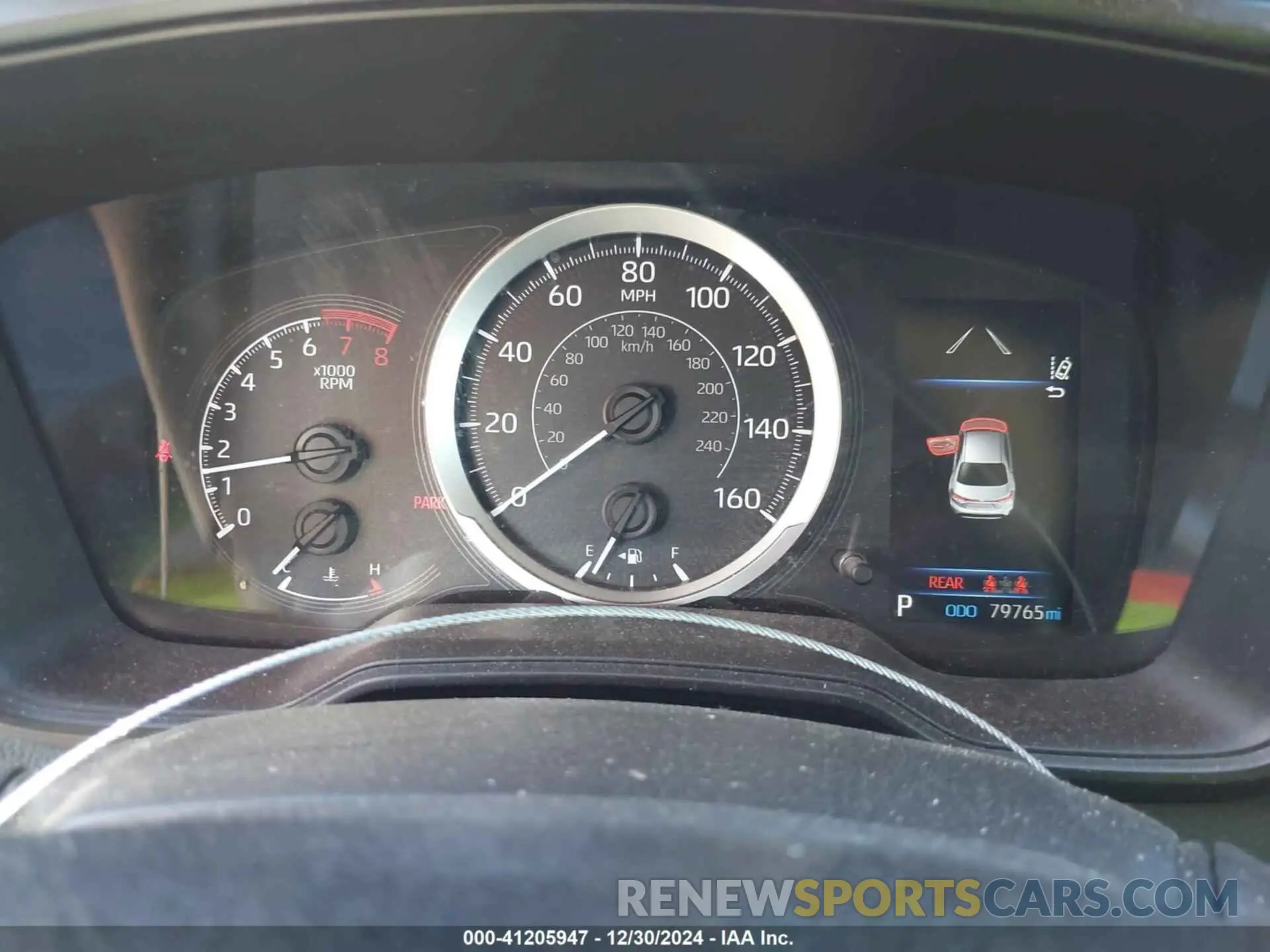 7 fotografías del automóvil dañado JTDEPRAE4LJ042993 TOYOTA COROLLA 2020