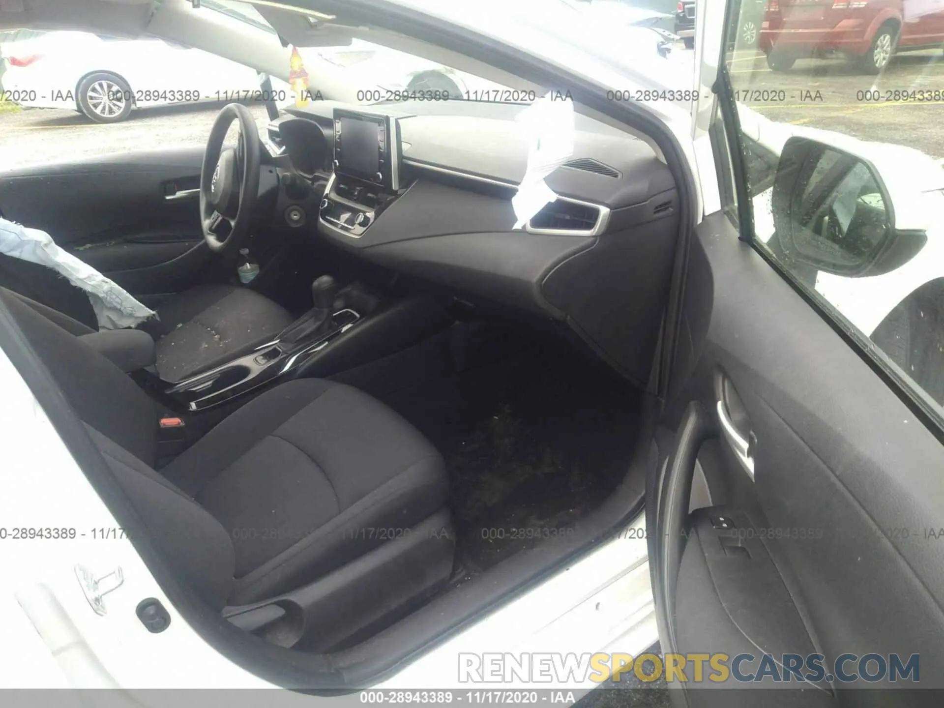 5 fotografías del automóvil dañado JTDEPRAE4LJ046736 TOYOTA COROLLA 2020