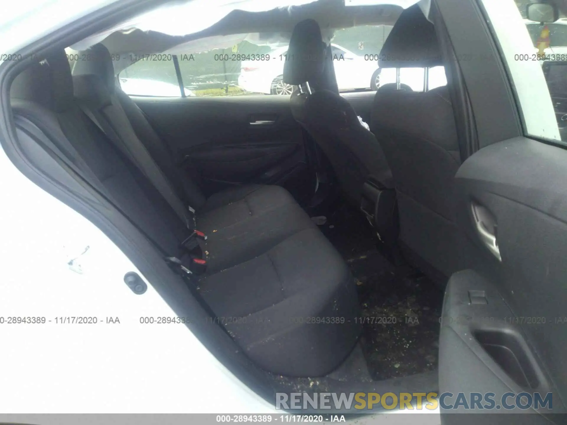 8 fotografías del automóvil dañado JTDEPRAE4LJ046736 TOYOTA COROLLA 2020