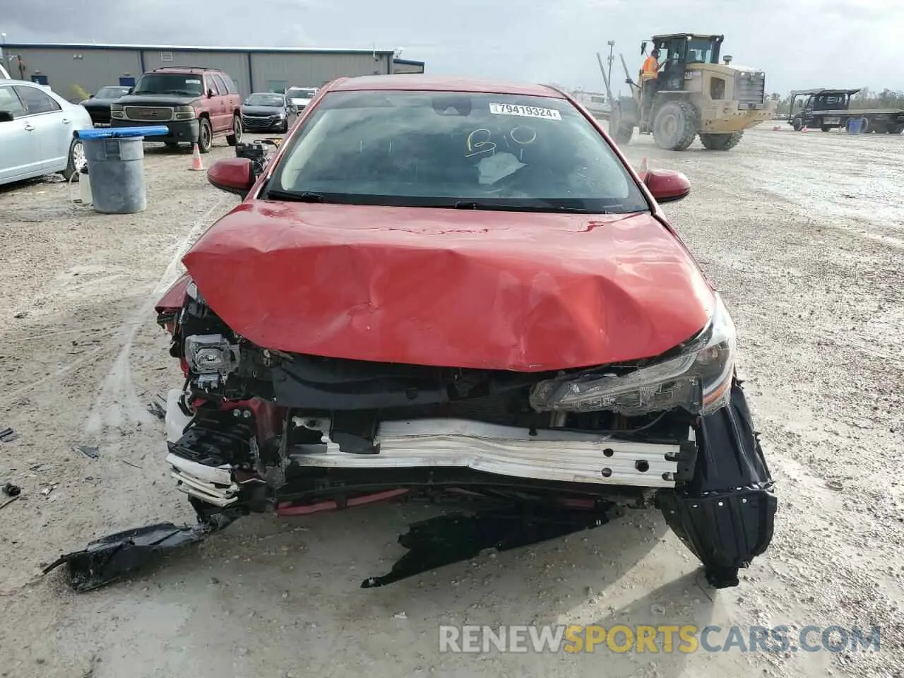 5 fotografías del automóvil dañado JTDEPRAE4LJ049684 TOYOTA COROLLA 2020