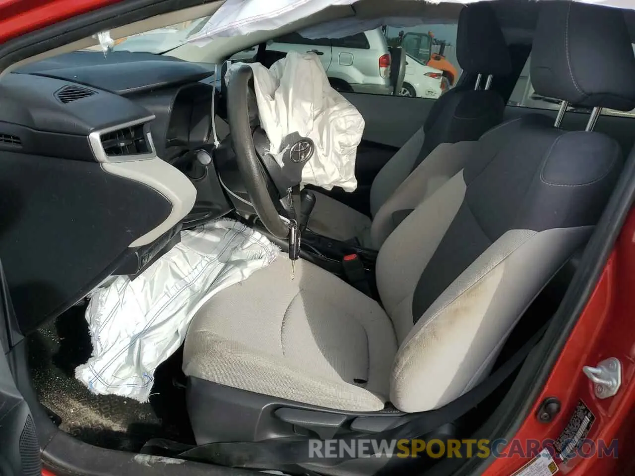 7 fotografías del automóvil dañado JTDEPRAE4LJ049684 TOYOTA COROLLA 2020