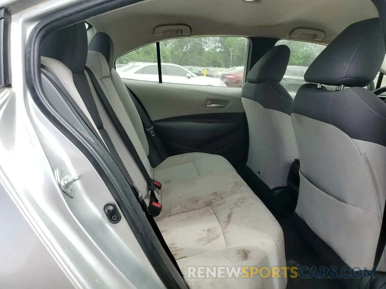 10 fotografías del automóvil dañado JTDEPRAE4LJ049877 TOYOTA COROLLA 2020