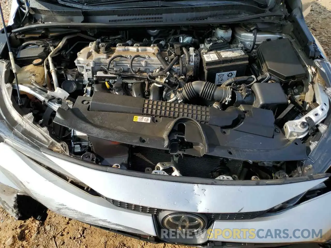 11 fotografías del automóvil dañado JTDEPRAE4LJ052570 TOYOTA COROLLA 2020