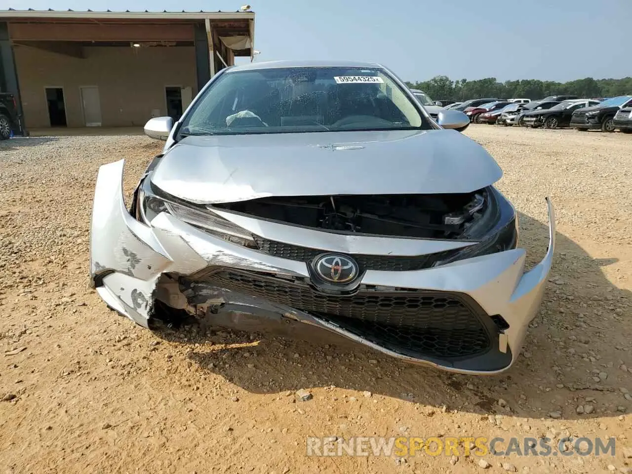 5 fotografías del automóvil dañado JTDEPRAE4LJ052570 TOYOTA COROLLA 2020
