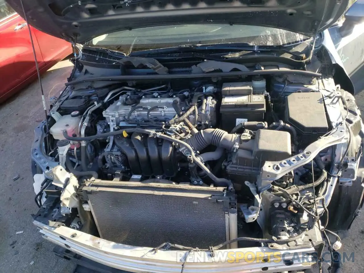 7 fotografías del automóvil dañado JTDEPRAE4LJ059261 TOYOTA COROLLA 2020