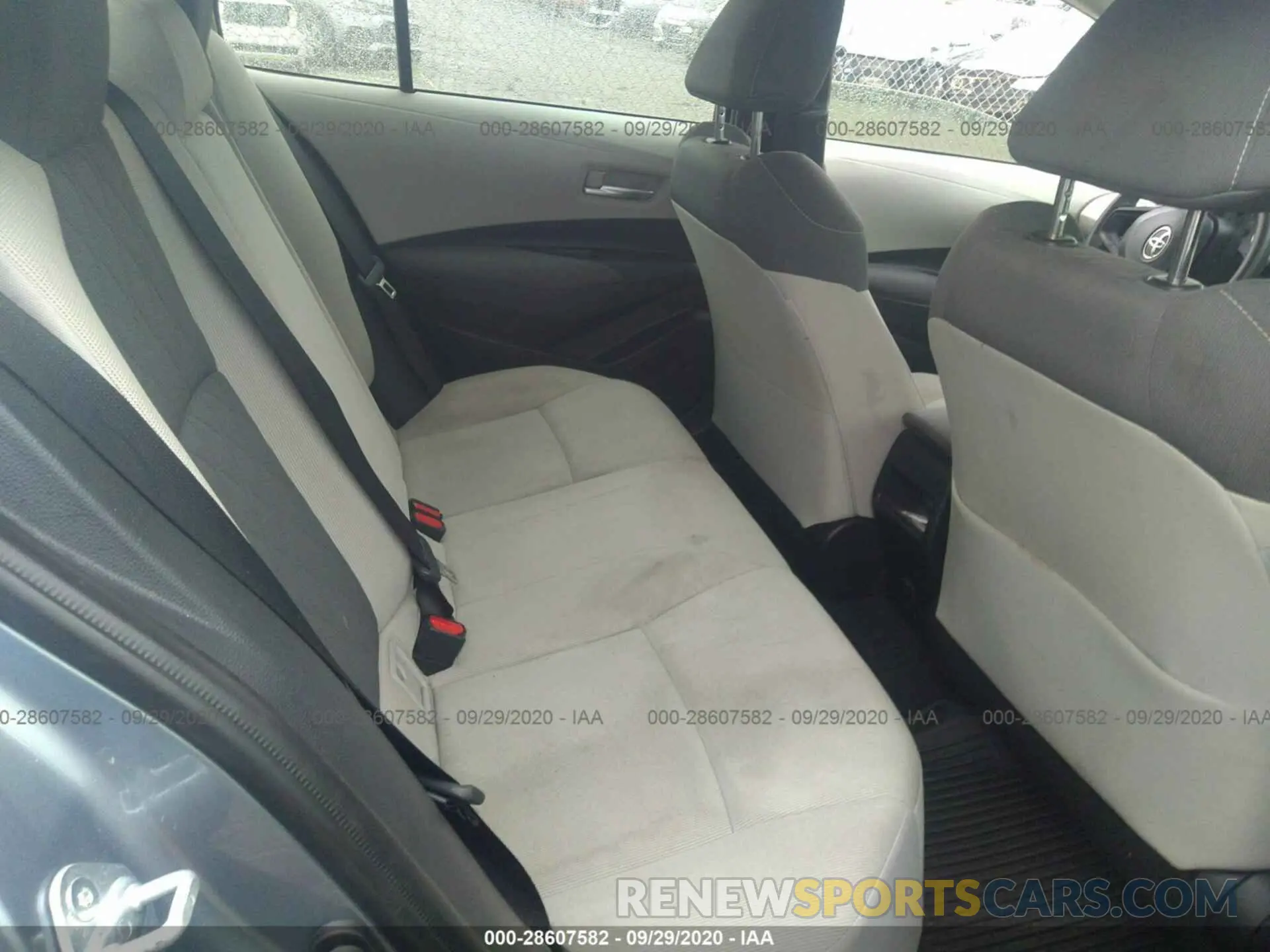 8 fotografías del automóvil dañado JTDEPRAE4LJ060751 TOYOTA COROLLA 2020