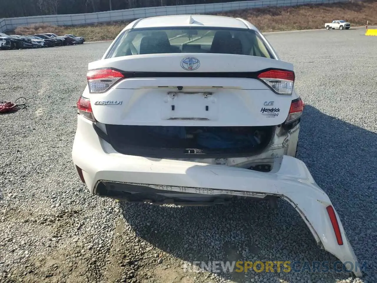 6 fotografías del automóvil dañado JTDEPRAE4LJ062466 TOYOTA COROLLA 2020