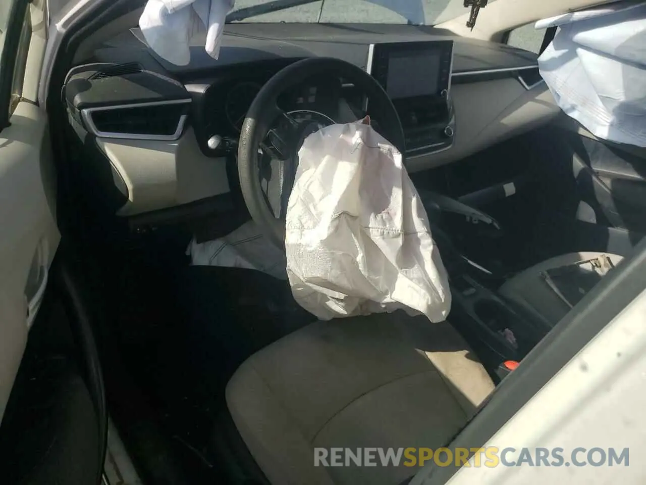 8 fotografías del automóvil dañado JTDEPRAE4LJ062466 TOYOTA COROLLA 2020