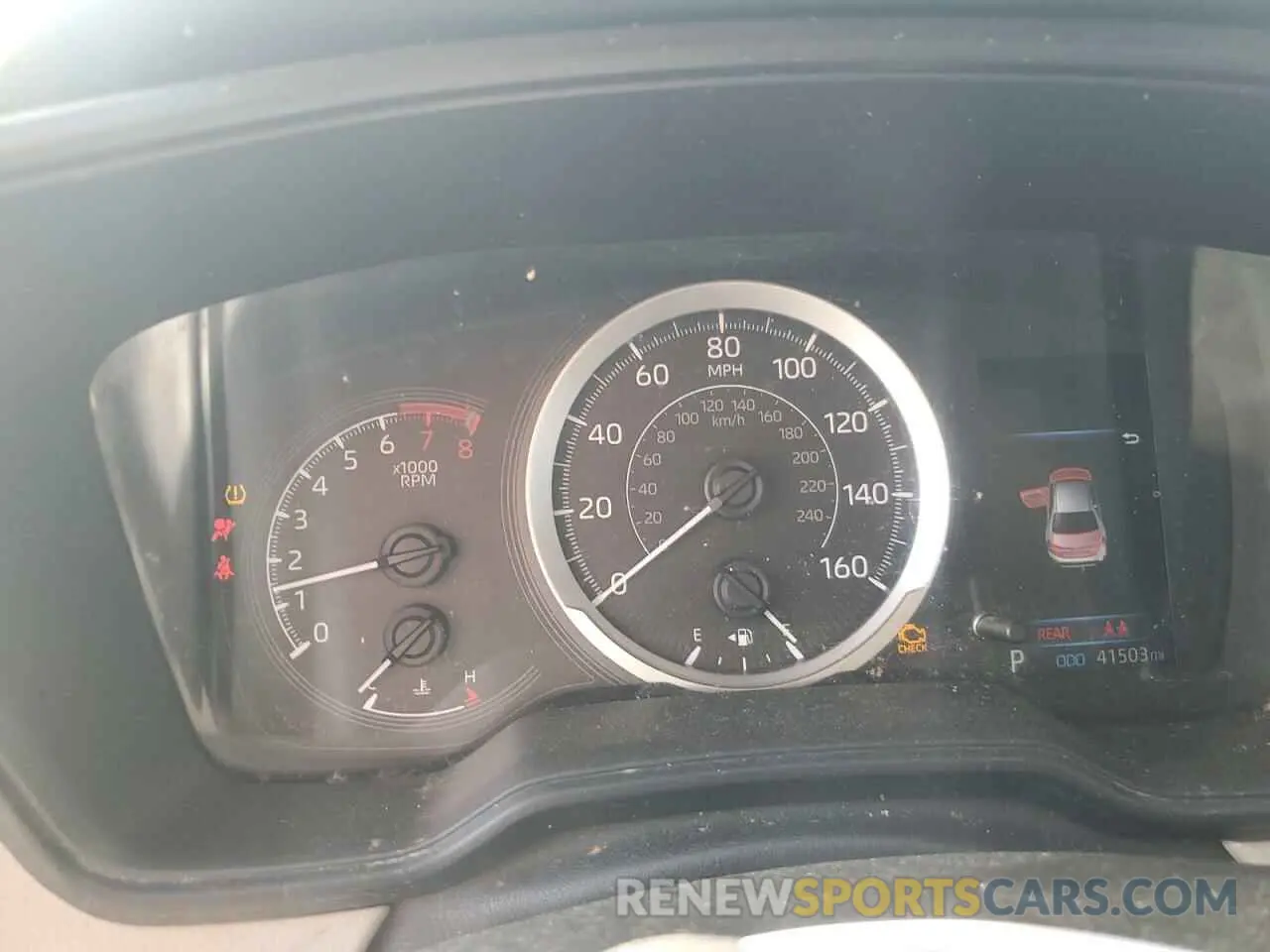 9 fotografías del automóvil dañado JTDEPRAE4LJ062466 TOYOTA COROLLA 2020