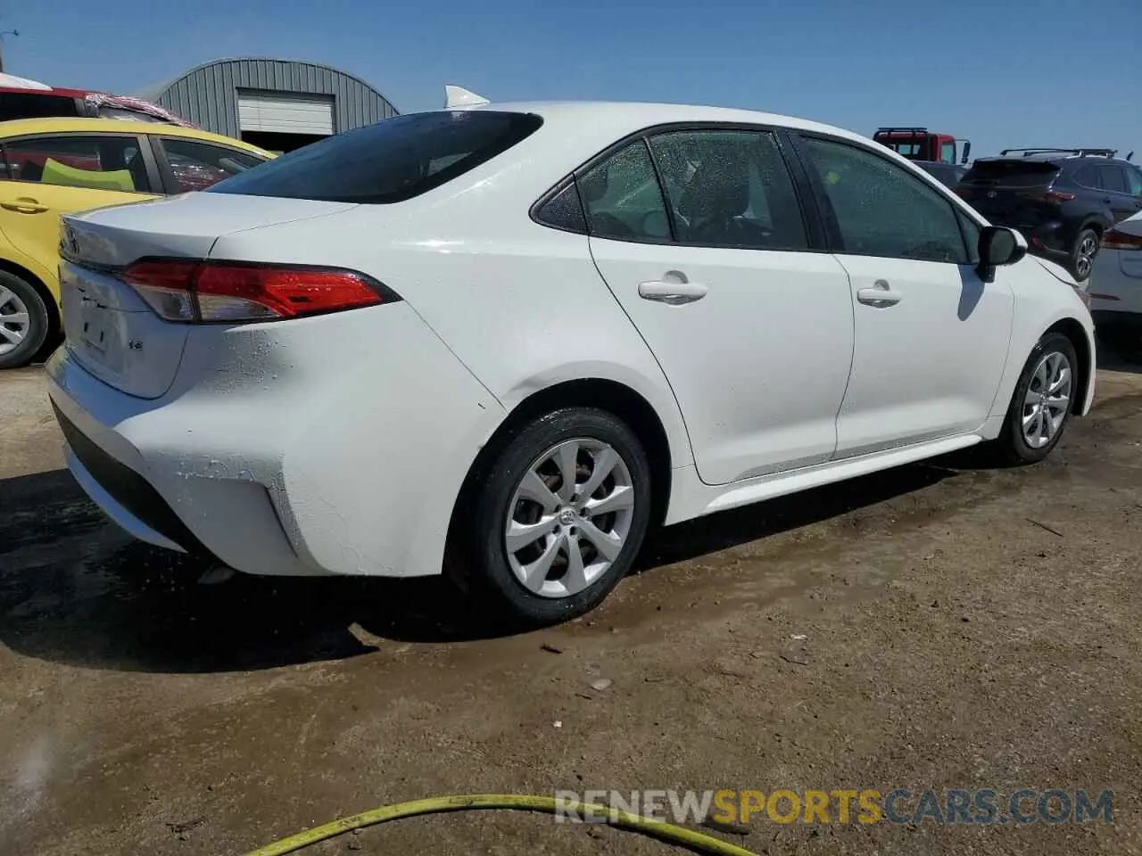 3 fotografías del automóvil dañado JTDEPRAE4LJ067361 TOYOTA COROLLA 2020