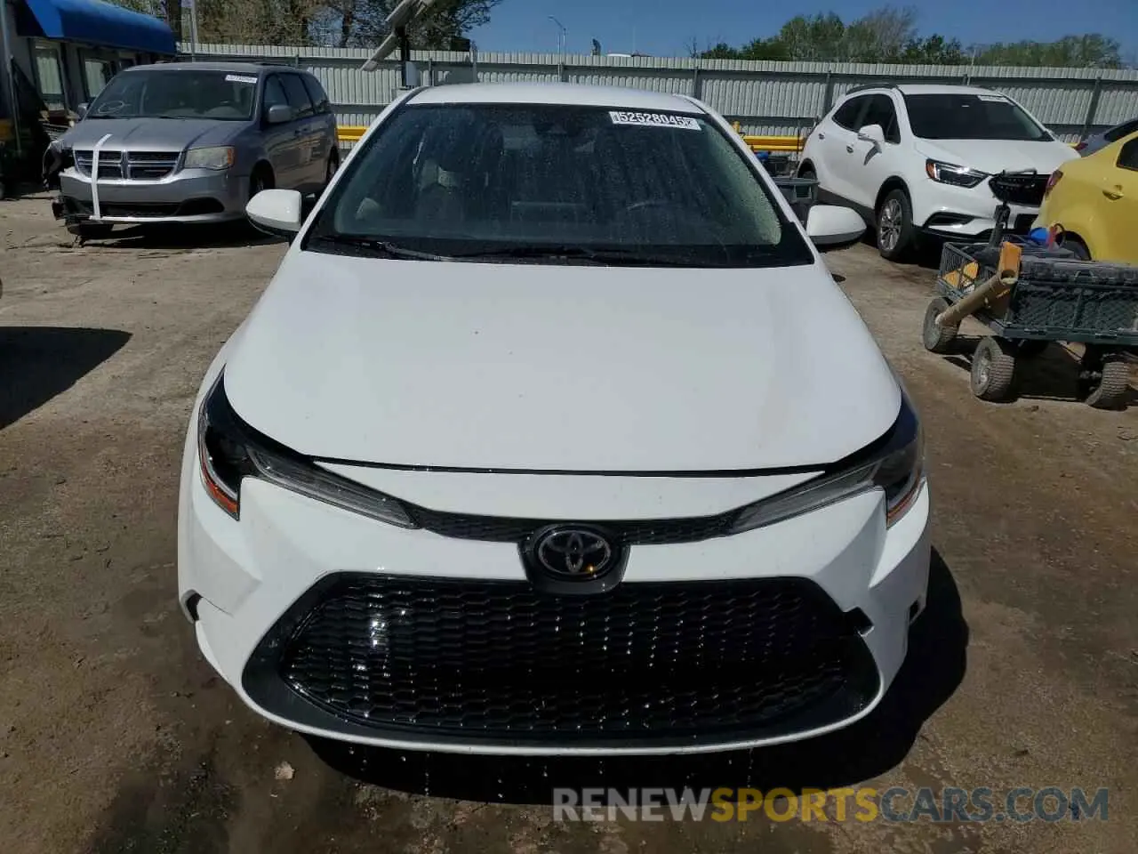 5 fotografías del automóvil dañado JTDEPRAE4LJ067361 TOYOTA COROLLA 2020