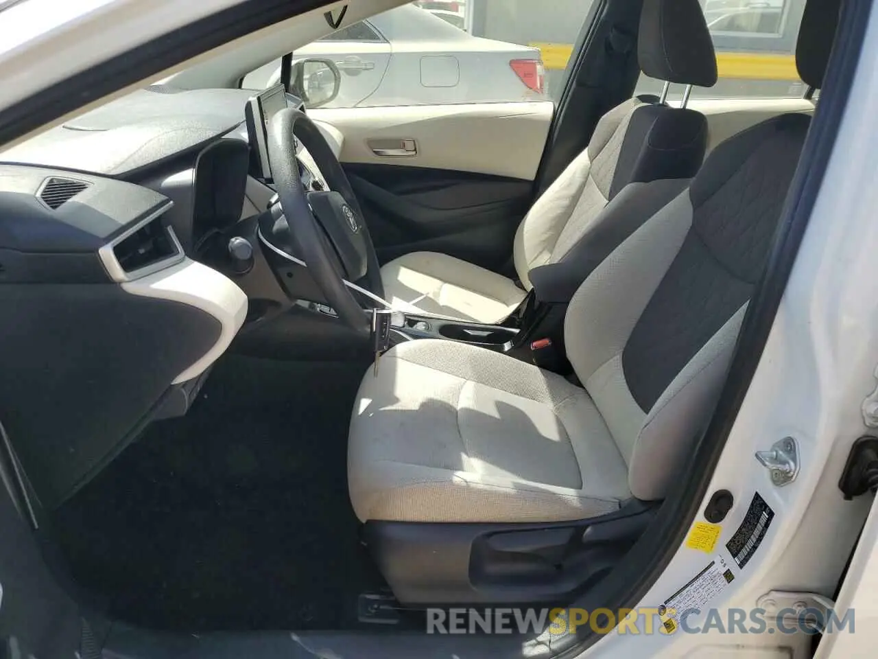 7 fotografías del automóvil dañado JTDEPRAE4LJ067361 TOYOTA COROLLA 2020