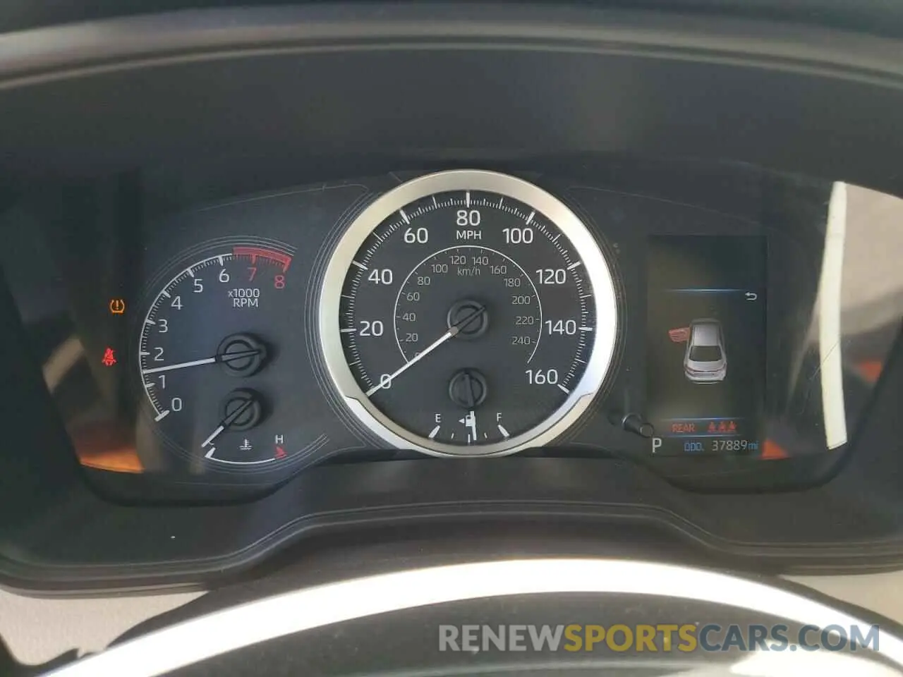 9 fotografías del automóvil dañado JTDEPRAE4LJ067361 TOYOTA COROLLA 2020