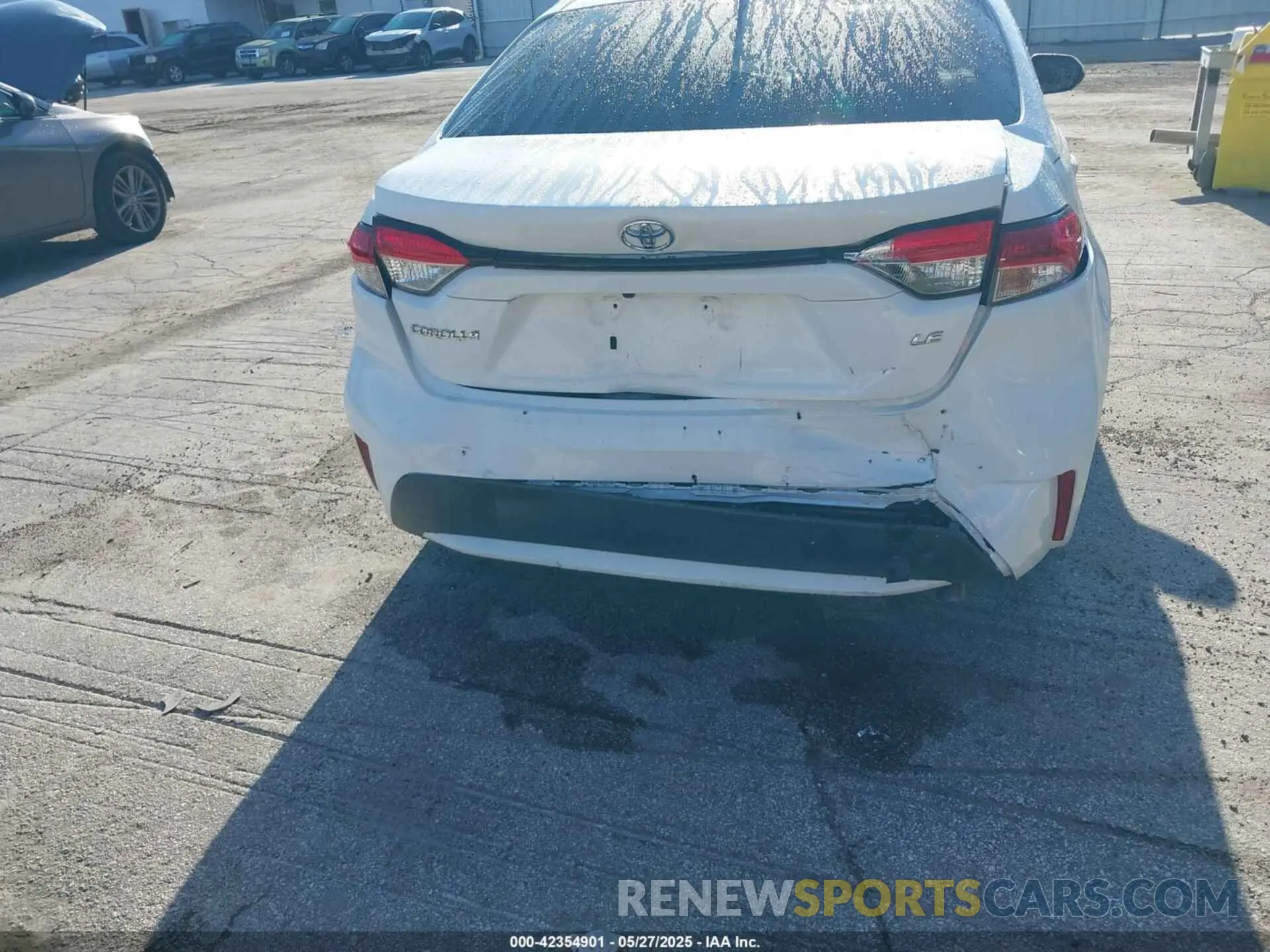 16 fotografías del automóvil dañado JTDEPRAE4LJ070602 TOYOTA COROLLA 2020