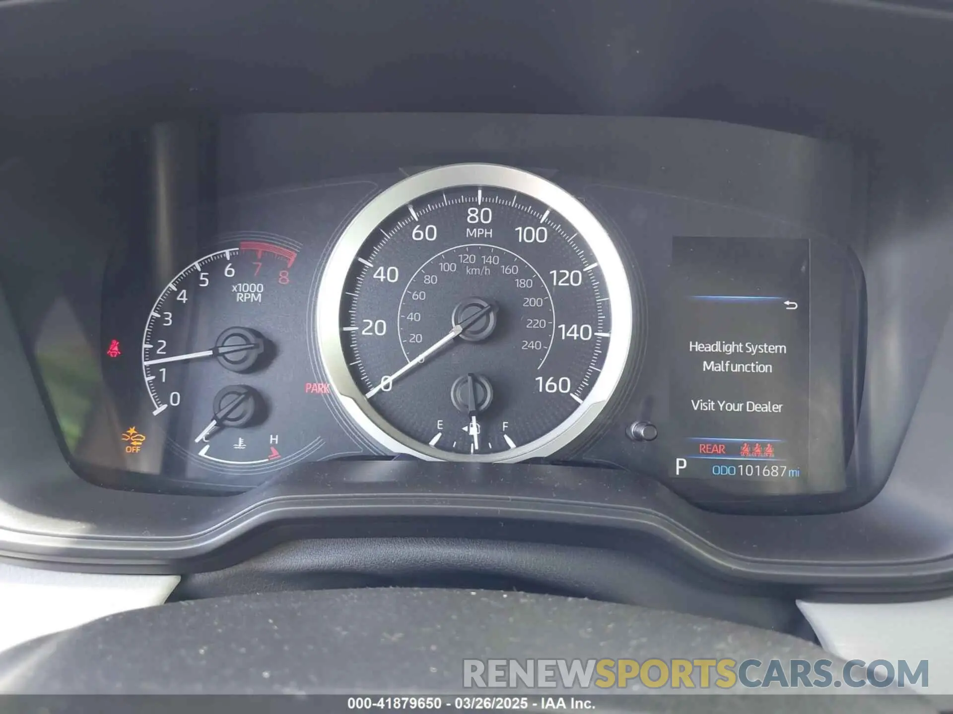 7 fotografías del automóvil dañado JTDEPRAE4LJ071619 TOYOTA COROLLA 2020