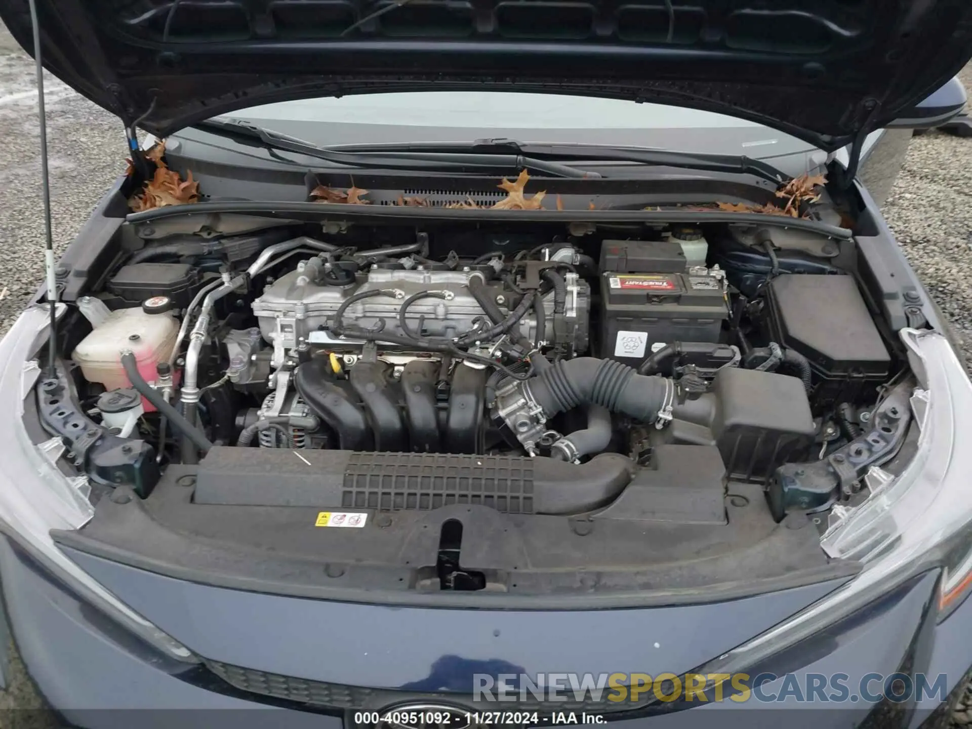 10 fotografías del automóvil dañado JTDEPRAE4LJ073418 TOYOTA COROLLA 2020
