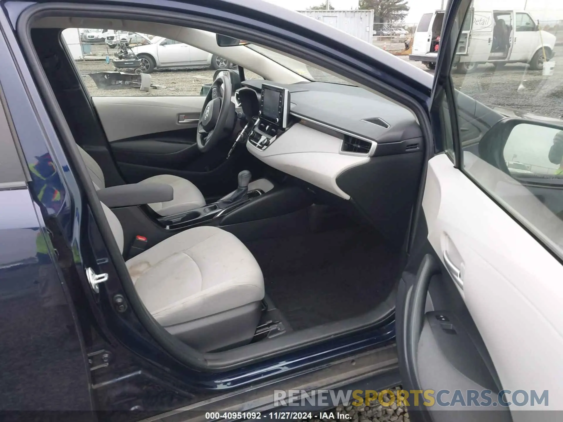 5 fotografías del automóvil dañado JTDEPRAE4LJ073418 TOYOTA COROLLA 2020