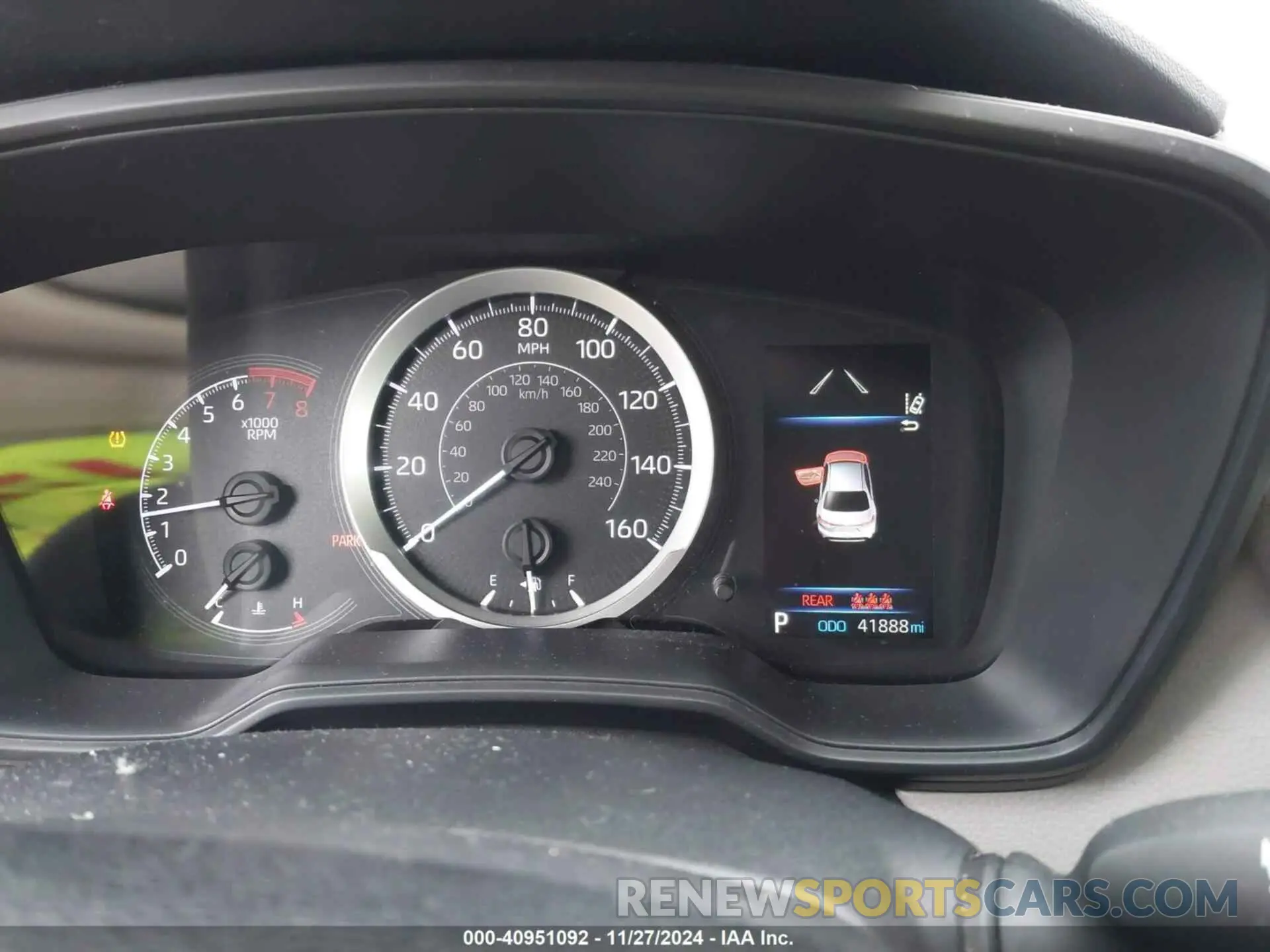 7 fotografías del automóvil dañado JTDEPRAE4LJ073418 TOYOTA COROLLA 2020