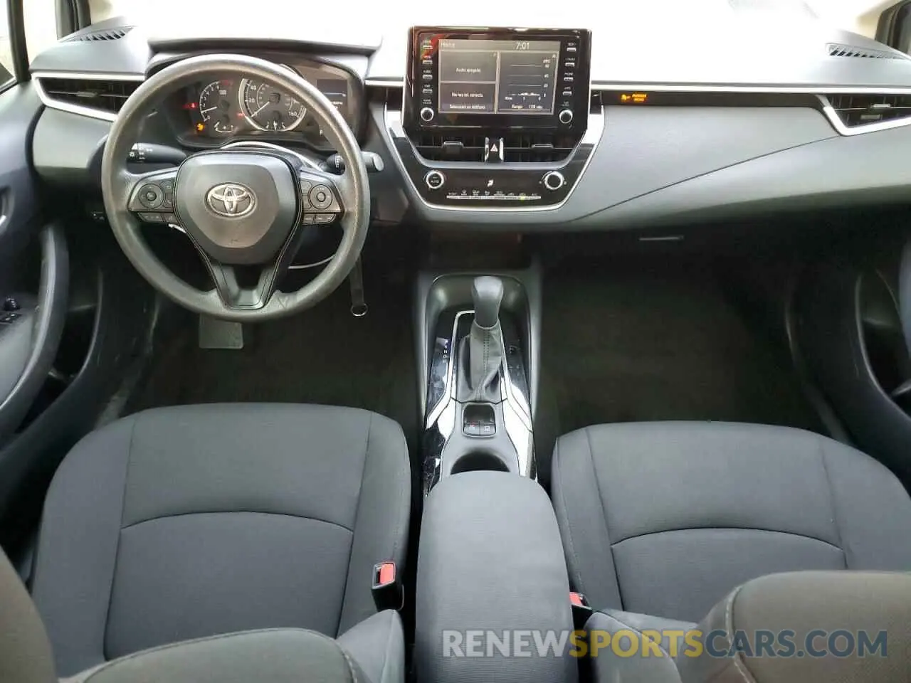 8 fotografías del automóvil dañado JTDEPRAE4LJ075878 TOYOTA COROLLA 2020