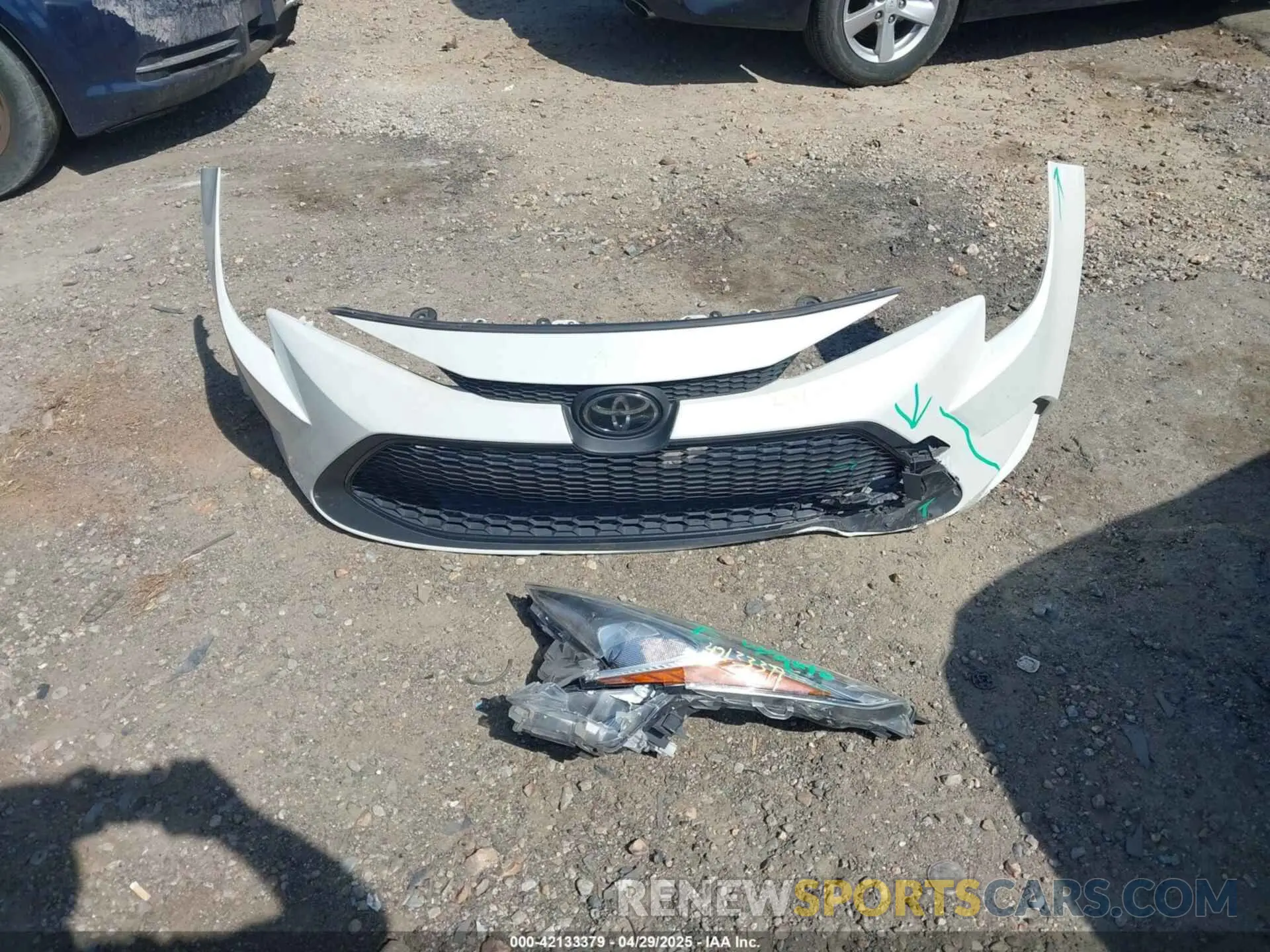 12 fotografías del automóvil dañado JTDEPRAE4LJ075914 TOYOTA COROLLA 2020