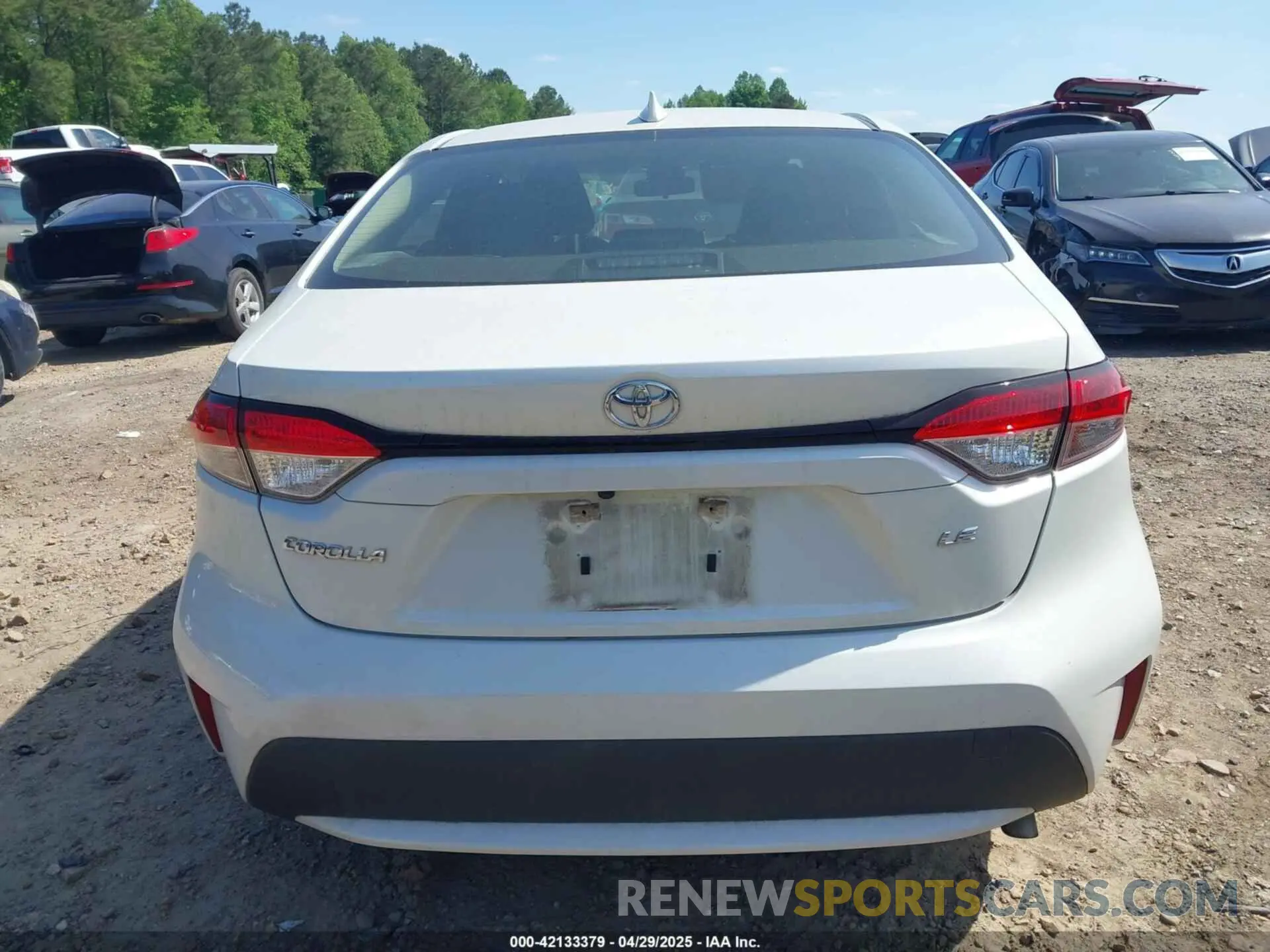 17 fotografías del automóvil dañado JTDEPRAE4LJ075914 TOYOTA COROLLA 2020
