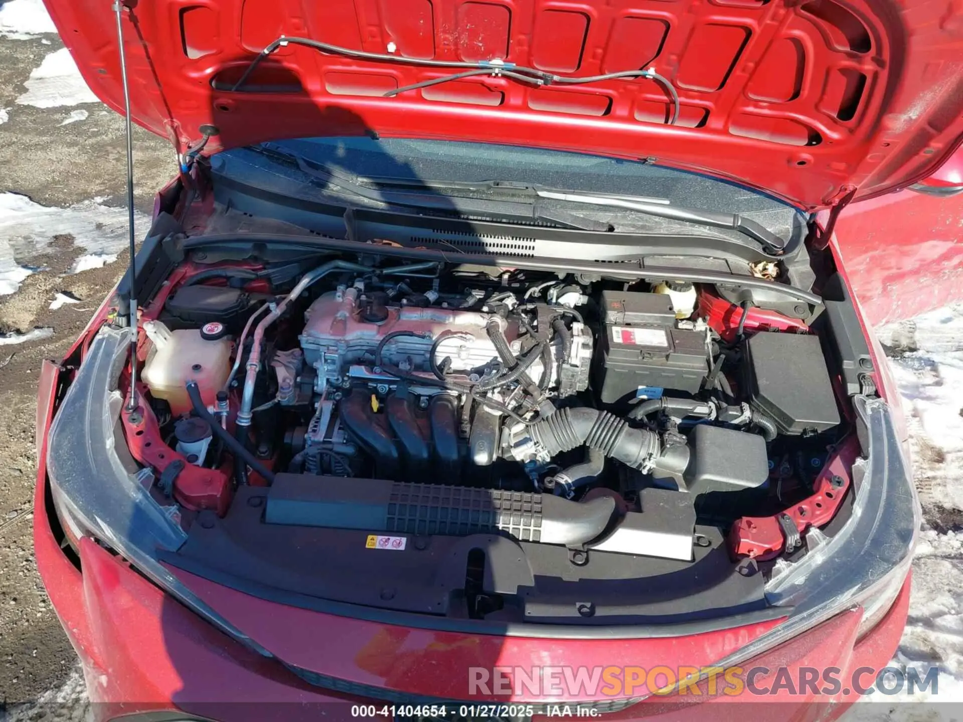 10 fotografías del automóvil dañado JTDEPRAE4LJ085357 TOYOTA COROLLA 2020