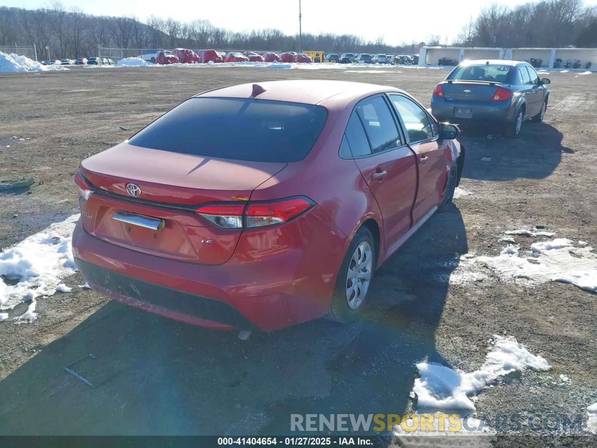 4 fotografías del automóvil dañado JTDEPRAE4LJ085357 TOYOTA COROLLA 2020