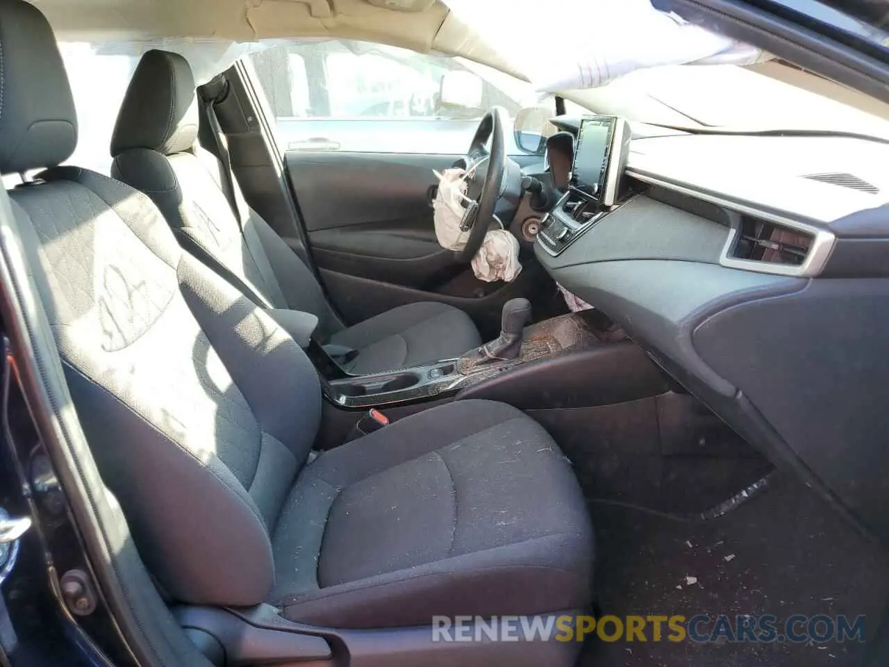 5 fotografías del automóvil dañado JTDEPRAE4LJ086394 TOYOTA COROLLA 2020