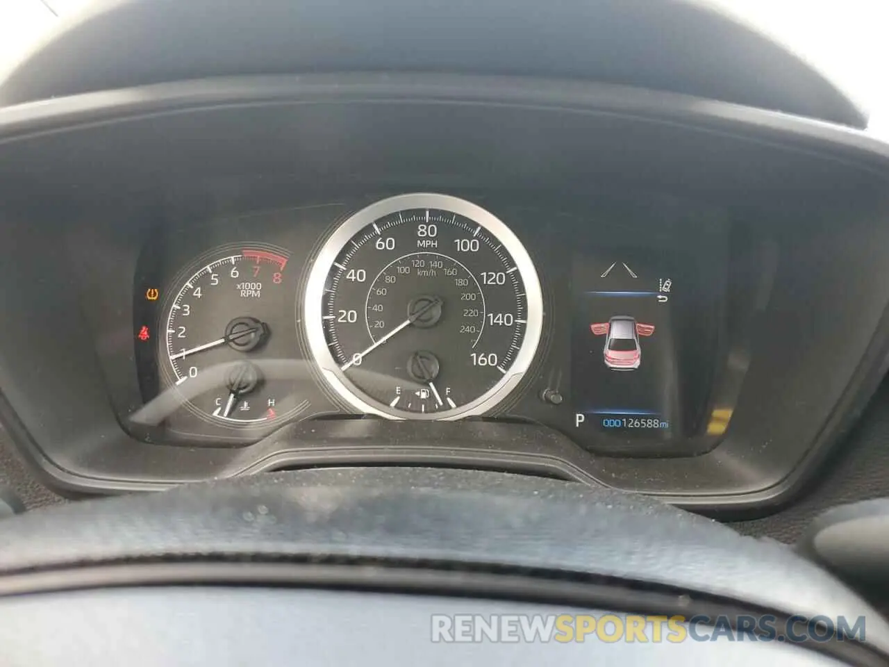9 fotografías del automóvil dañado JTDEPRAE4LJ086525 TOYOTA COROLLA 2020