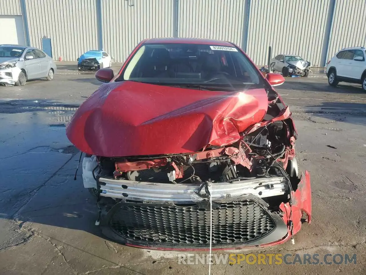5 fotografías del automóvil dañado JTDEPRAE4LJ089070 TOYOTA COROLLA 2020