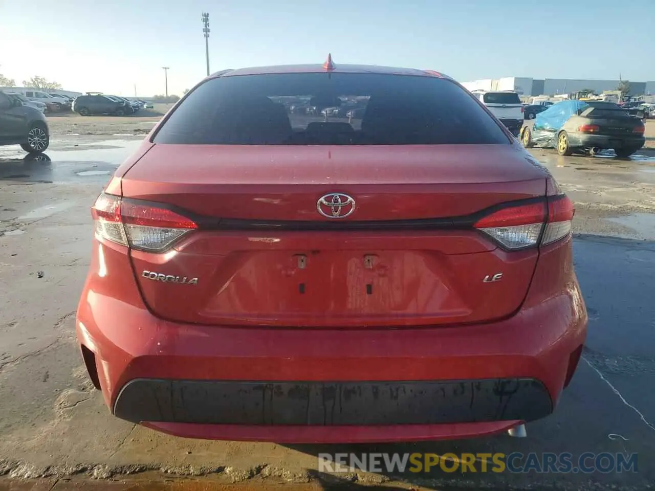 6 fotografías del automóvil dañado JTDEPRAE4LJ089070 TOYOTA COROLLA 2020