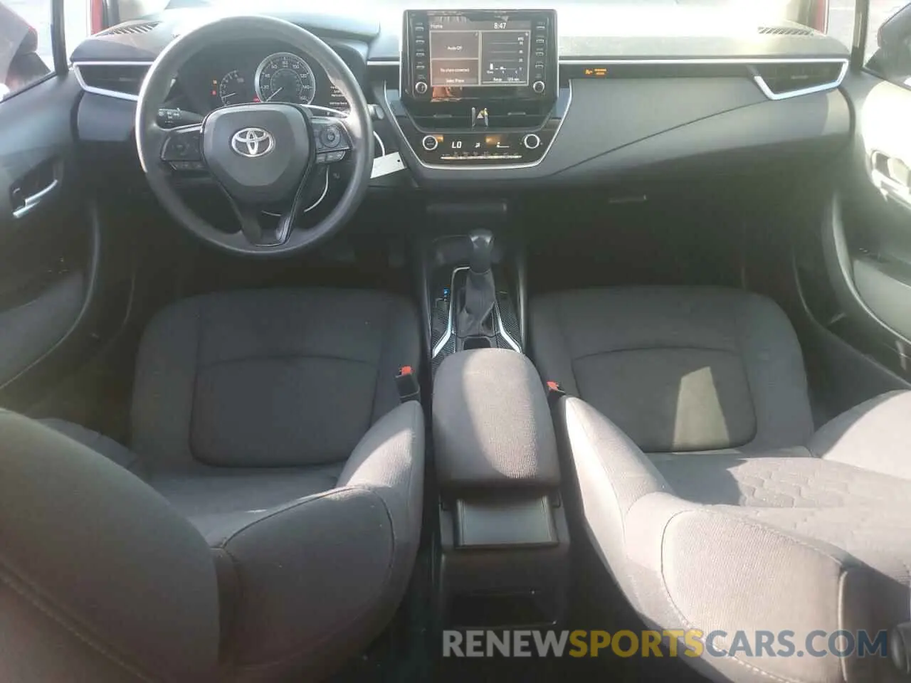 8 fotografías del automóvil dañado JTDEPRAE4LJ089070 TOYOTA COROLLA 2020