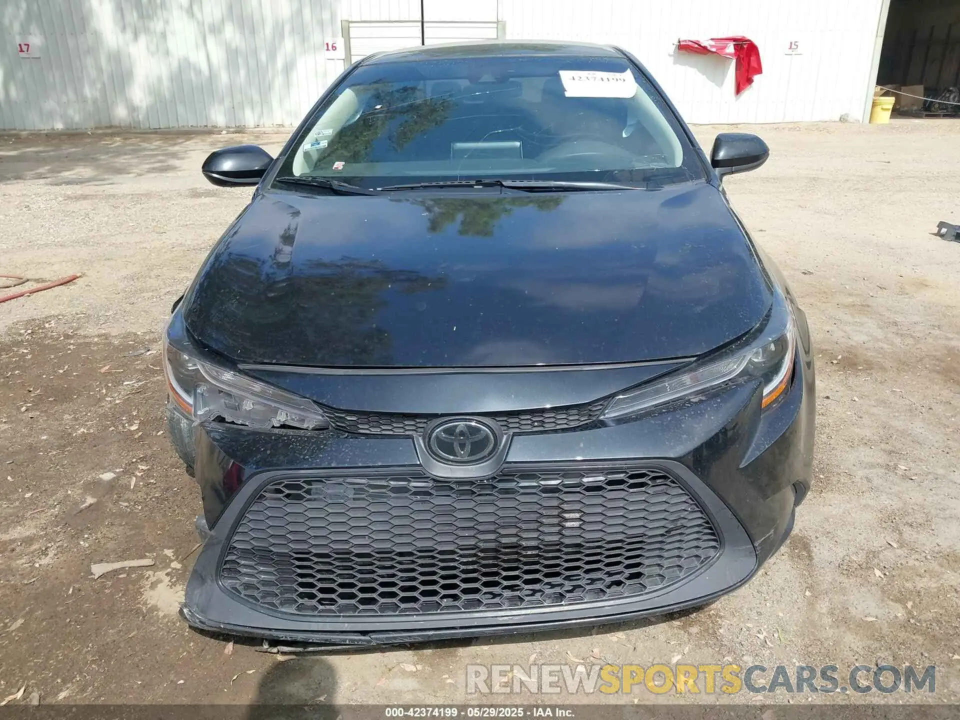 12 fotografías del automóvil dañado JTDEPRAE4LJ089506 TOYOTA COROLLA 2020