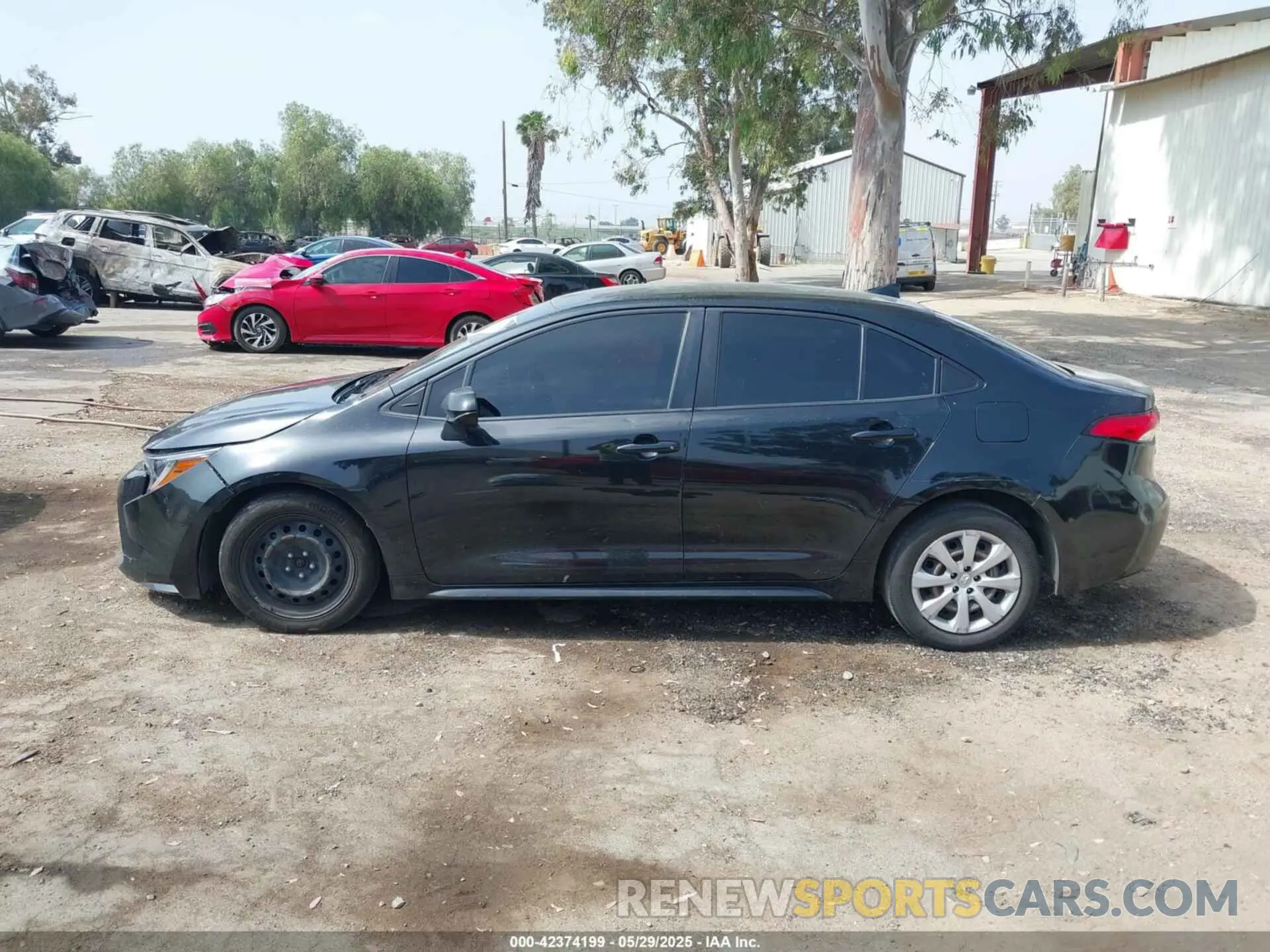 14 fotografías del automóvil dañado JTDEPRAE4LJ089506 TOYOTA COROLLA 2020