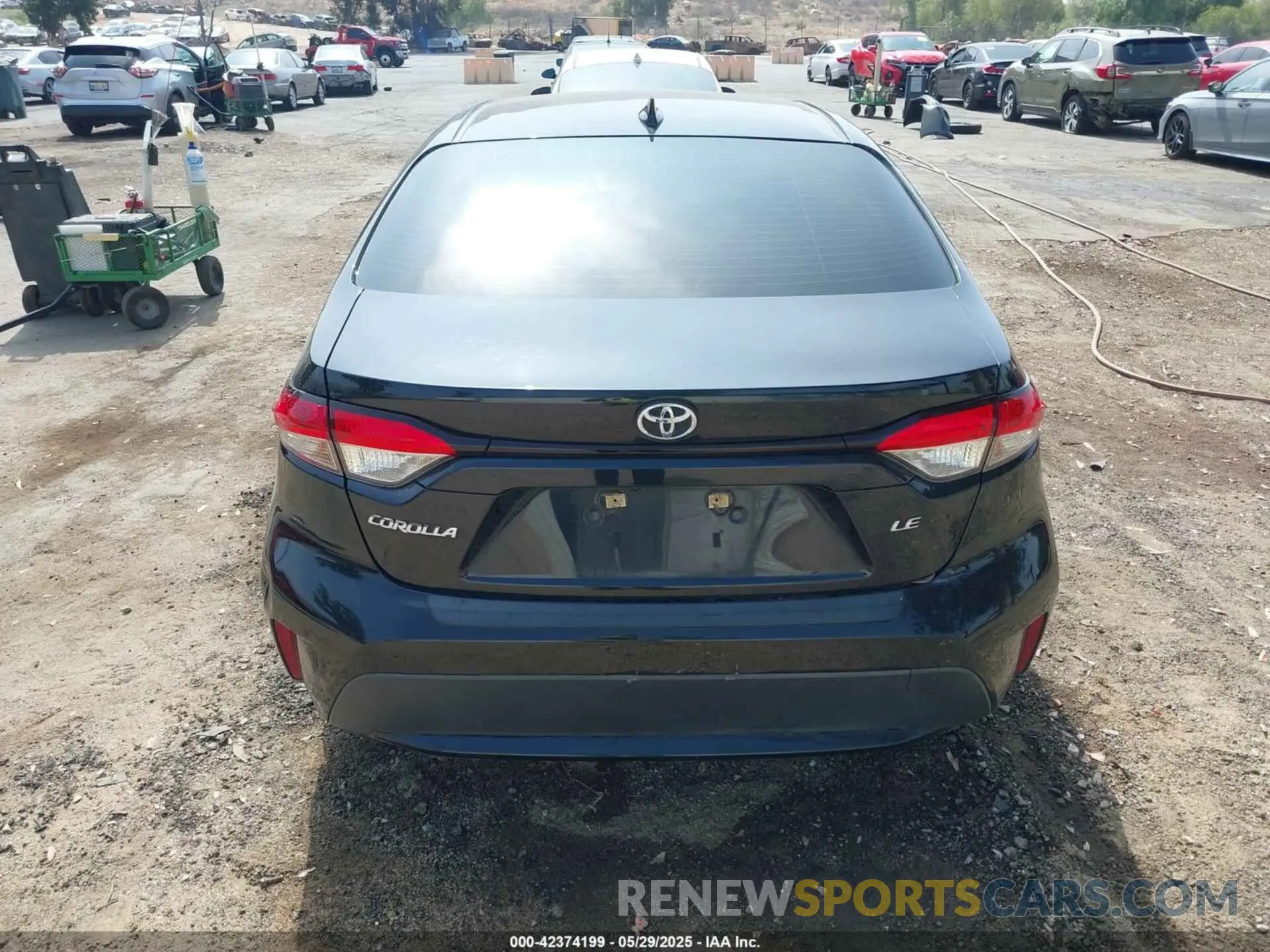 16 fotografías del automóvil dañado JTDEPRAE4LJ089506 TOYOTA COROLLA 2020