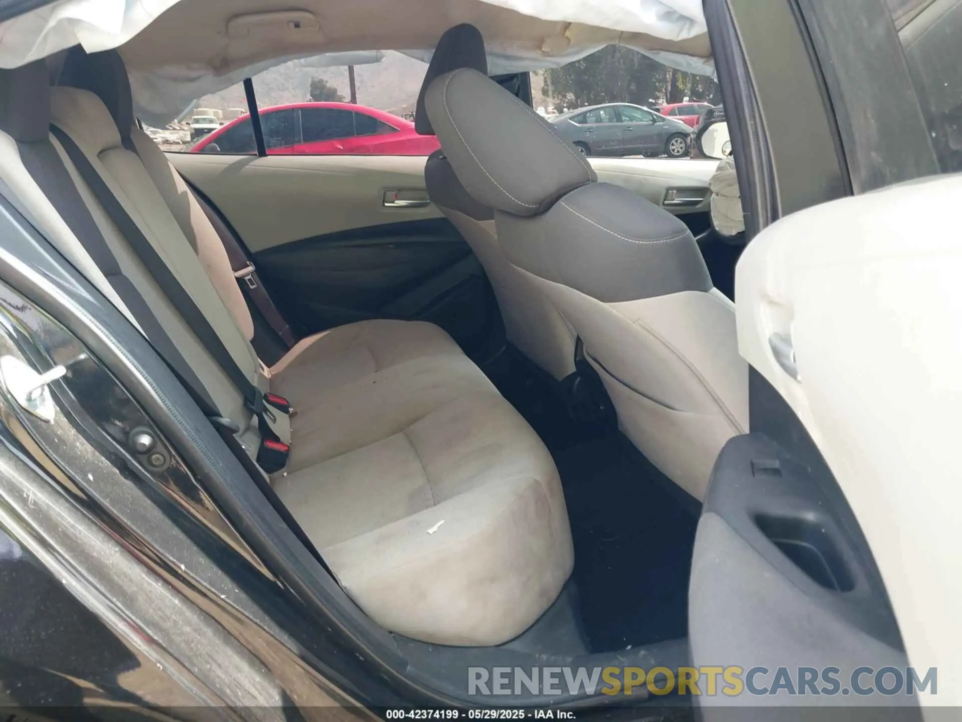 8 fotografías del automóvil dañado JTDEPRAE4LJ089506 TOYOTA COROLLA 2020