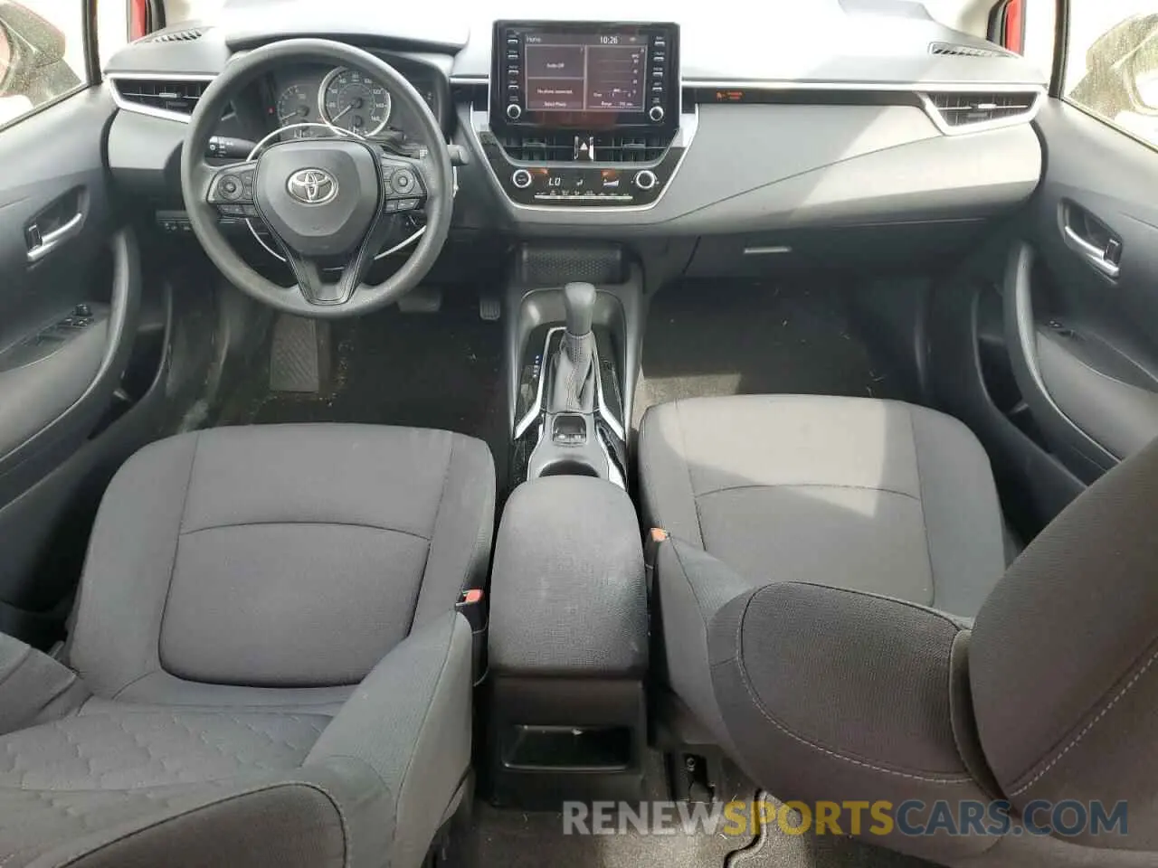 8 fotografías del automóvil dañado JTDEPRAE4LJ090915 TOYOTA COROLLA 2020