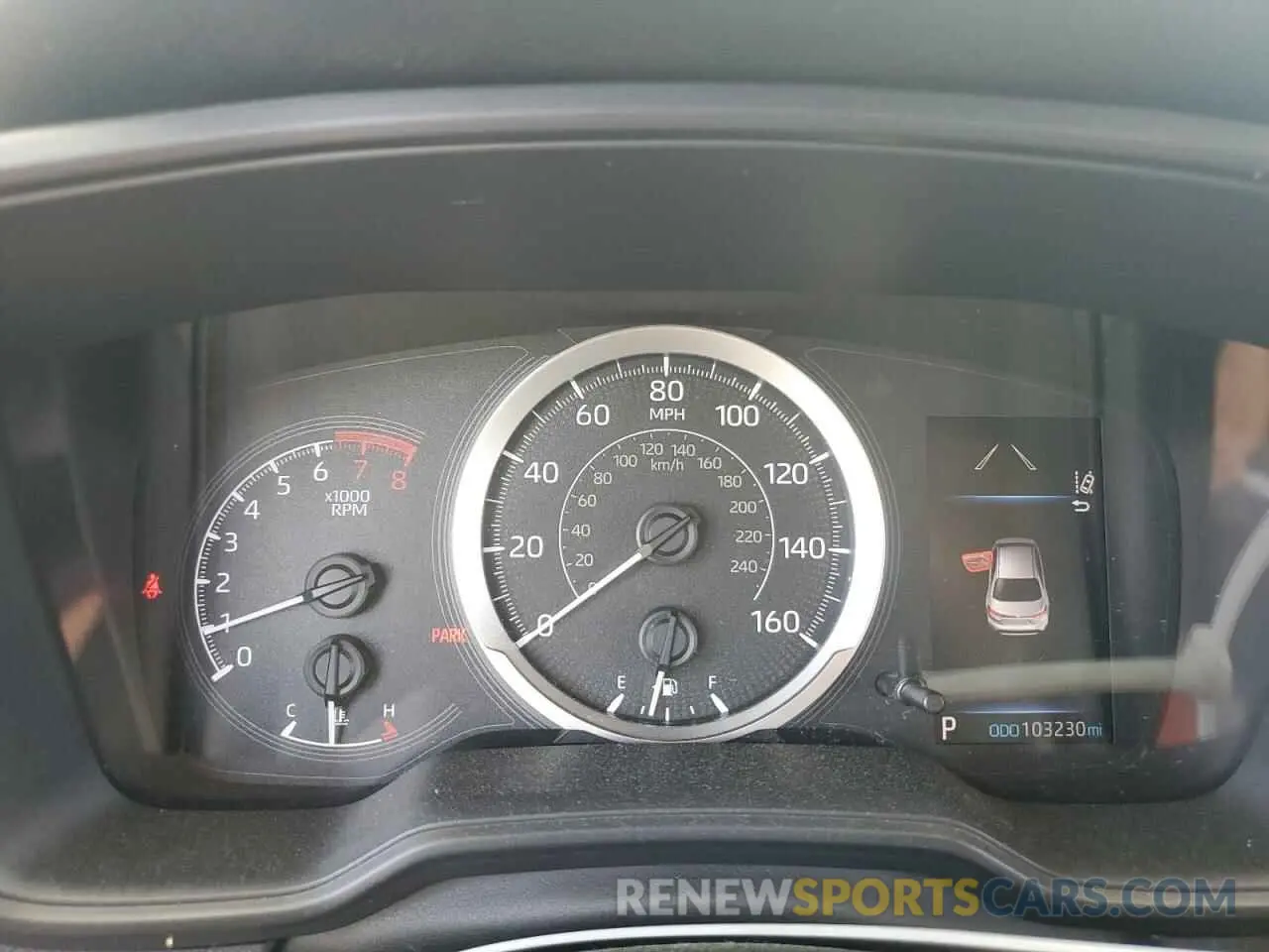 9 fotografías del automóvil dañado JTDEPRAE4LJ090915 TOYOTA COROLLA 2020