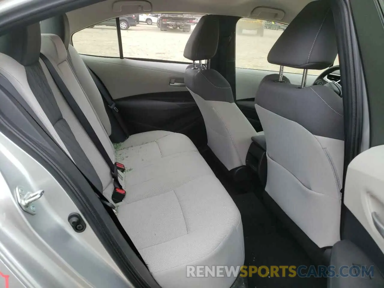 6 fotografías del automóvil dañado JTDEPRAE4LJ091188 TOYOTA COROLLA 2020