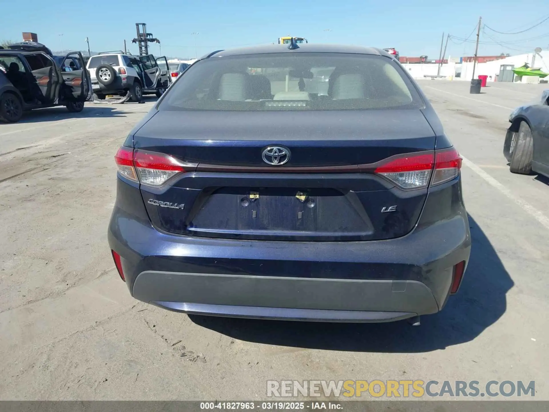 16 fotografías del automóvil dañado JTDEPRAE4LJ093104 TOYOTA COROLLA 2020