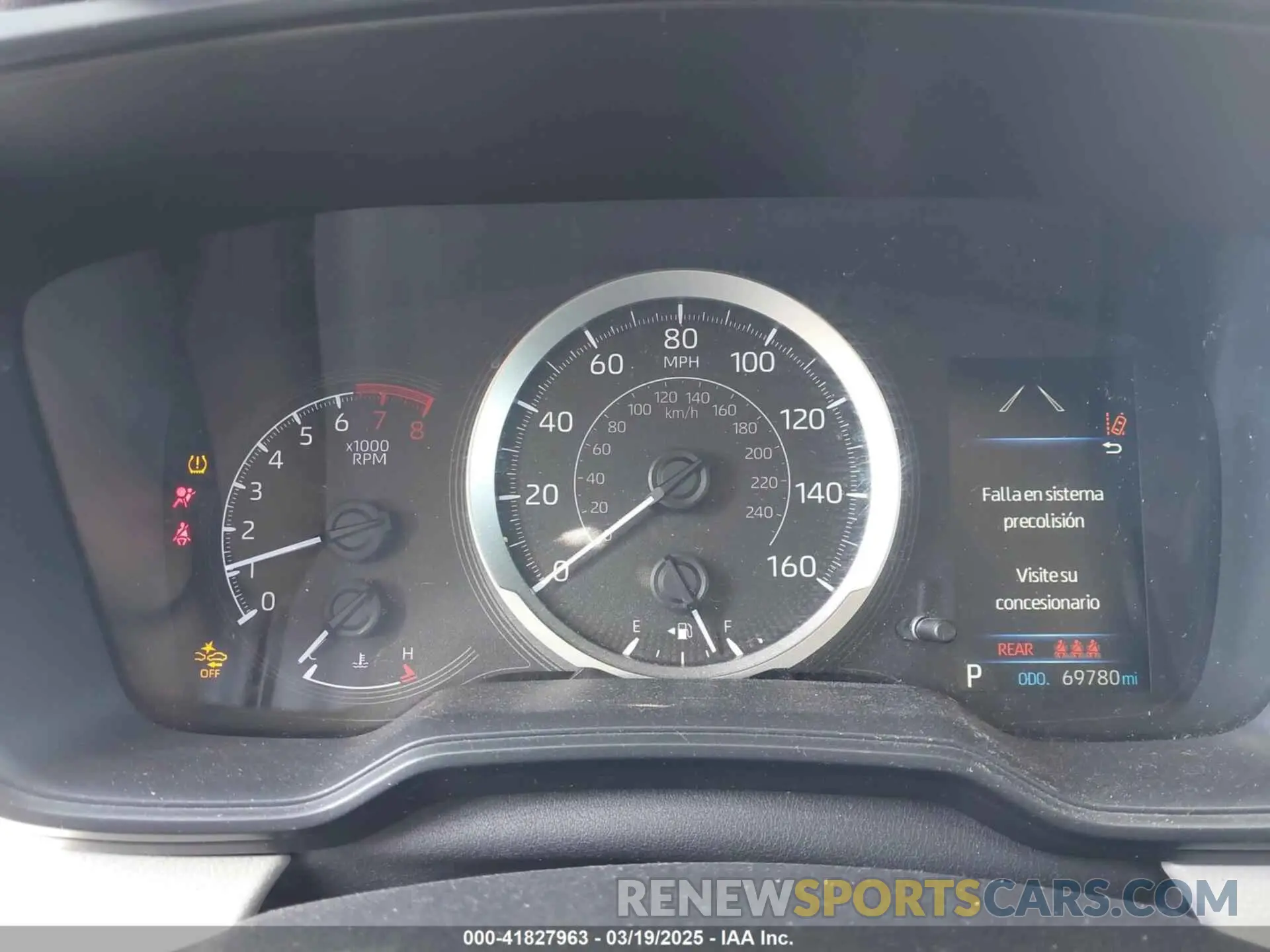 7 fotografías del automóvil dañado JTDEPRAE4LJ093104 TOYOTA COROLLA 2020
