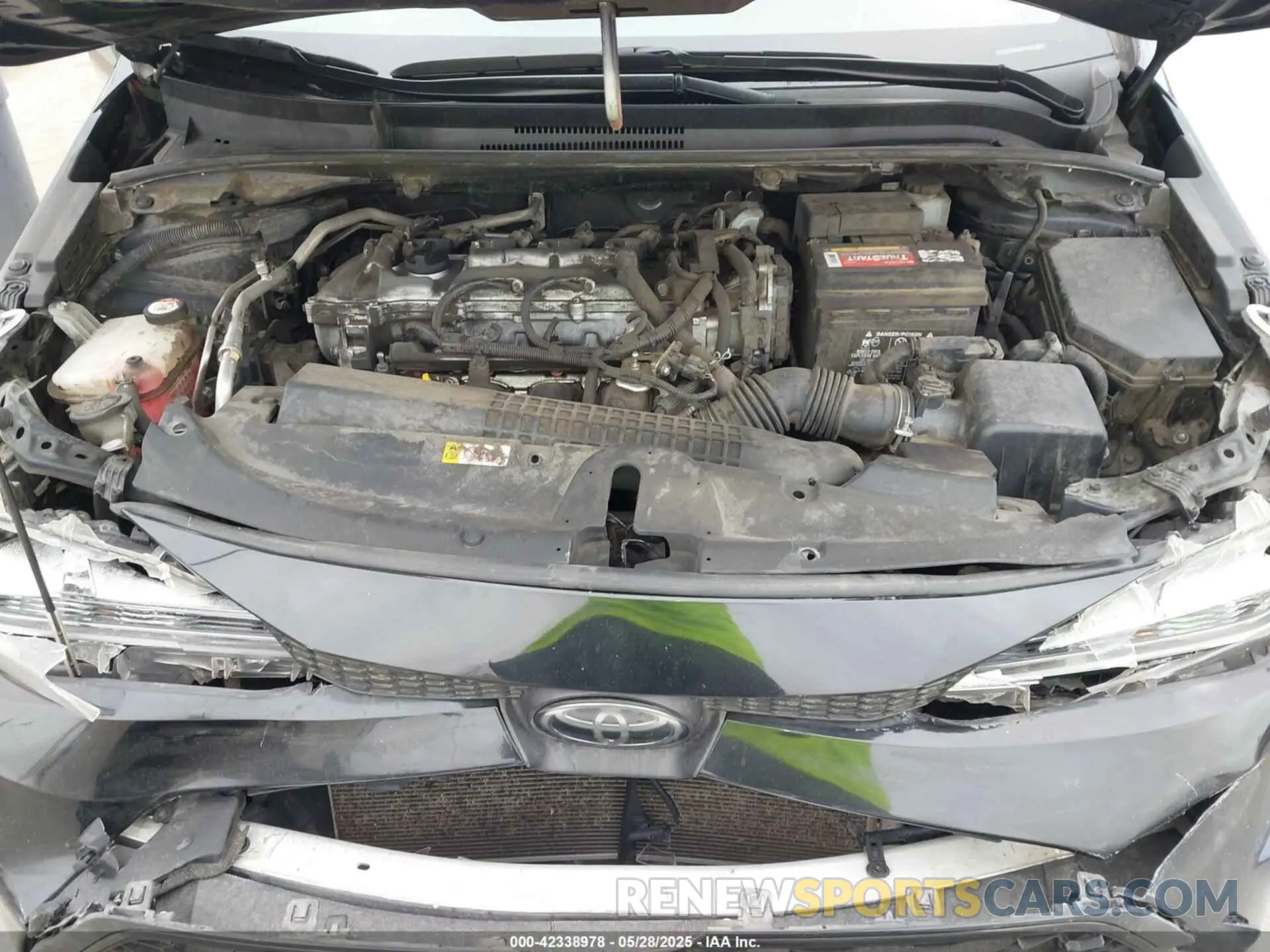 10 fotografías del automóvil dañado JTDEPRAE4LJ094866 TOYOTA COROLLA 2020