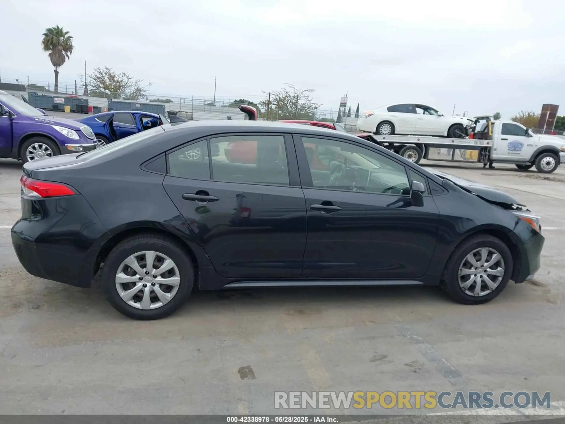 13 fotografías del automóvil dañado JTDEPRAE4LJ094866 TOYOTA COROLLA 2020