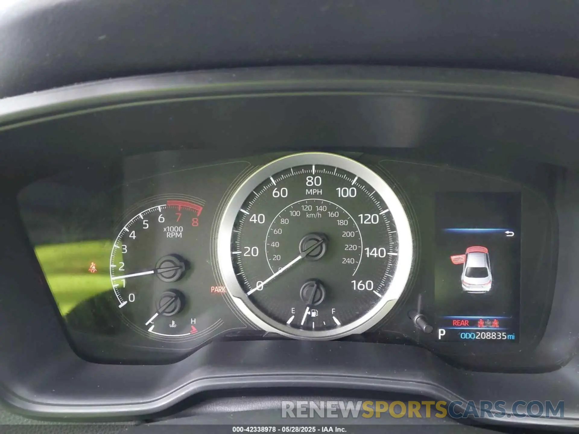 7 fotografías del automóvil dañado JTDEPRAE4LJ094866 TOYOTA COROLLA 2020