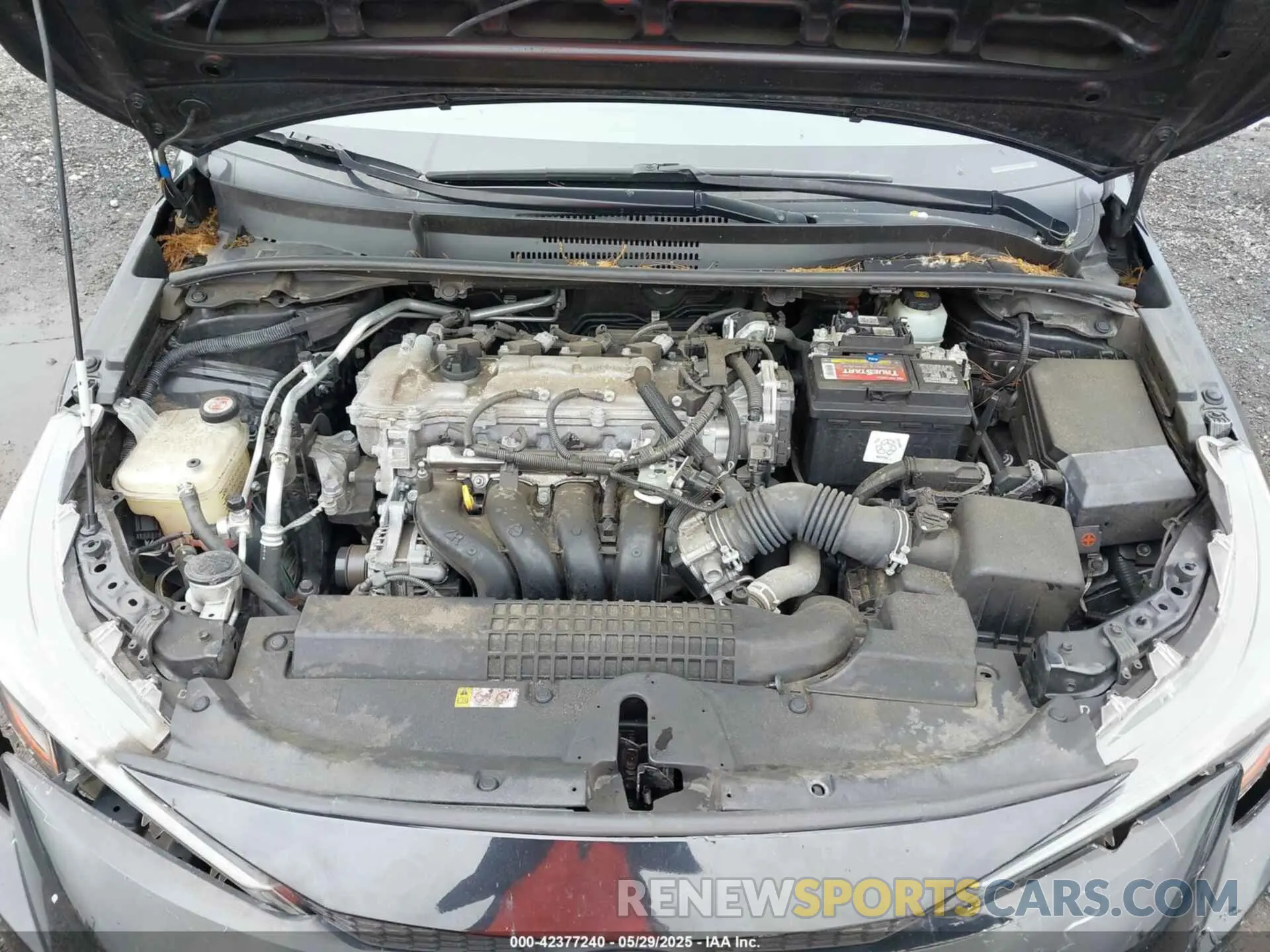 10 fotografías del automóvil dañado JTDEPRAE4LJ095127 TOYOTA COROLLA 2020